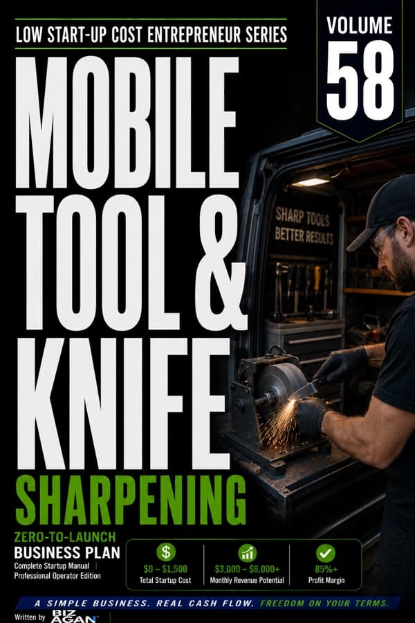 Mobile Tool & Knife Sharpening